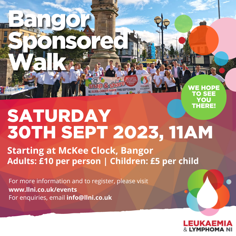 Bangor Sponsored Walk 2023 LLNI